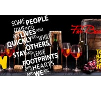 Панель для кухонного фартука ФАРТУКОФФ "ФФ - 74", глянцевая 1000x600x1,0 мм, Фотопечать 35010740401