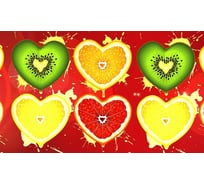 Панель для кухонного фартука ФАРТУКОФФ "ФФ - 100", глянцевая 1000x600x1,0 мм, Фотопечать 35011000401