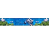 Панель для кухонного фартука ФАРТУКОФФ глянцевая "ФФ - 160", 4000x600x1,0 мм, Фотопечать 35011600404