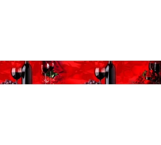 Панель для кухонного фартука ФАРТУКОФФ глянцевая "ФФ - 58", 4000x600x1,0 мм, Фотопечать 35010580404 1