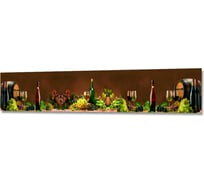 Панель для кухонного фартука ФАРТУКОФФ глянцевая "ФФ - 75", 4000x600x1,0 мм, Фотопечать 35010750404