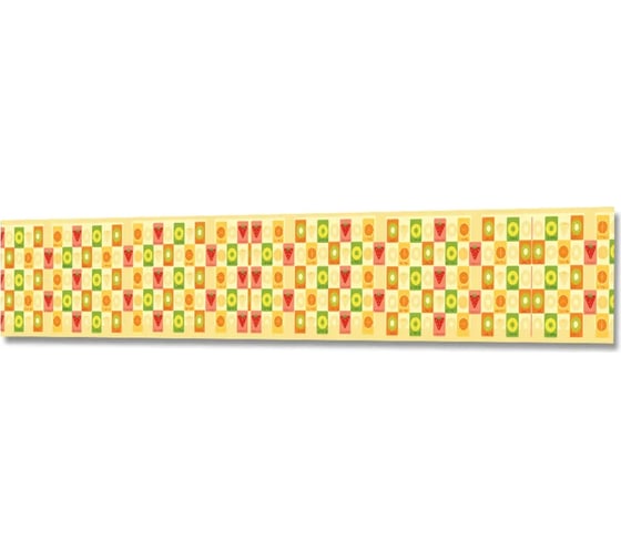 Панель для кухонного фартука ФАРТУКОФФ глянцевая "ФФ - 102", 4000x600x1,0 мм, Фотопечать 35011020404 1