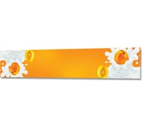 Панель для кухонного фартука ФАРТУКОФФ глянцевая "ФФ - 108", 4000x600x1,0 мм, Фотопечать 35011080404