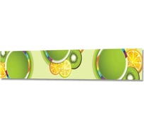 Панель для кухонного фартука ФАРТУКОФФ глянцевая "ФФ - 105", 4000x600x1,0 мм, Фотопечать 35011050404