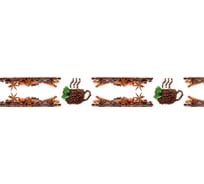 Панель для кухонного фартука ФАРТУКОФФ глянцевая "ФФ - 125", 4000x600x1,0 мм, Фотопечать 35011250404