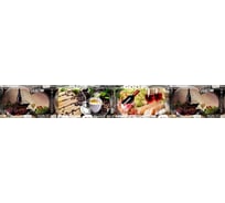 Панель для кухонного фартука ФАРТУКОФФ глянцевая "ФФ - 133", 4000x600x1,0 мм, Фотопечать 35011330404