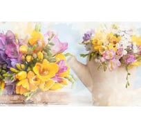 Панель для кухонного фартука ФАРТУКОФФ "ФФ - 2", глянцевая 1000x600x1,0 мм, Фотопечать 35010020401