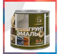 Грунт-эмаль 3 в 1 Радугамалер белая 1,9 кг 4650001275103