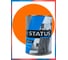 Краска атмосферостойкая Радугамалер STATUS ПФ-115 оранжевая 0,8 кг 4630018083595 1