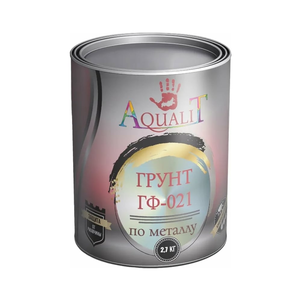 Грунт AQUALIT ГФ-021 серый, 2.7 кг pvpsz005 - выгодная цена, отзывы ...