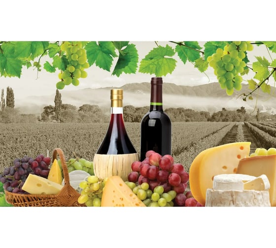 Панель для кухонного фартука ФАРТУКОФФ "ФФ - 254", глянцевая 1000x600x1,0 мм, Фотопечать 35012540401 1