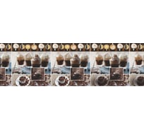 Панель для кухонного фартука ФАРТУКОФФ без дополнительного покрытия "ТП - Гляссе", 2000x600x0,7 мм, Термоперевод 35010220102