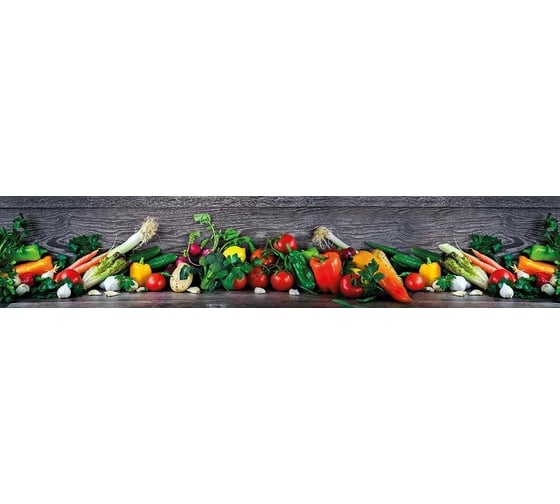 Панель для кухонного фартука ФАРТУКОФФ глянцевая "ФФ - 318", 3000x600x1,0 мм, Фотопечать 35013180403 1