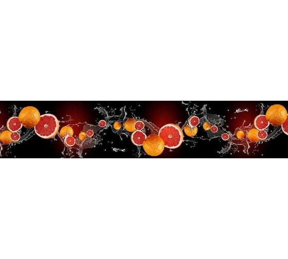 Панель для кухонного фартука ФАРТУКОФФ глянцевая "ФФ - 279", 3000x600x1,0 мм, Фотопечать 35012790403