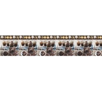 Панель для кухонного фартука ФАРТУКОФФ без дополнительного покрытия "ТП - Гляссе", 3000x600x0,7 мм, Термоперевод 35010220103