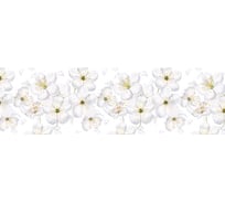 Панель для кухонного фартука ФАРТУКОФФ без дополнительного покрытия "ТП - Яблоневый цвет", 2000x600x0,7 мм, Термоперевод 35010840102