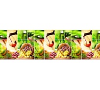 Панель для кухонного фартука ФАРТУКОФФ без дополнительного покрытия "ТП - Массандра", 2000x600x0,7 мм, Термоперевод 35010440102