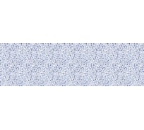 Панель для кухонного фартука ФАРТУКОФФ без дополнительного покрытия "ТП - Камни синие", 2000x600x0,7 мм, Термоперевод 35010300102