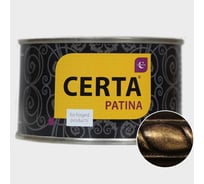 Термостойкая эмаль CERTA-PATINA до 700 градусов, золото, 0.16 кг PATR0044