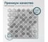 Комплект полимерной 3D плитки LAKO 30.5х30.5 см, 5 штук, Серая мозаика LKD-AMZ016 4