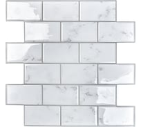 Комплект полимерной 3D плитки LAKO 30.5х30.5 см, 10 штук, Кирпичная кладка 22 LKD-AMZ001