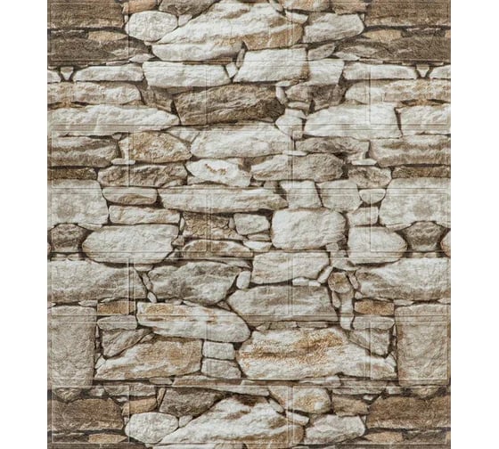 Самоклеящиеся 3D панели Центурион 500x550x3 мм Прага 83437 1