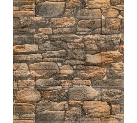 Самоклеящиеся 3D панели Центурион 500x550x3 мм Кастеллан 83436