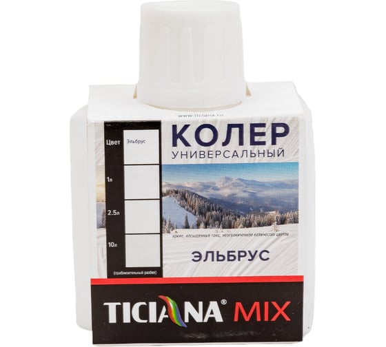 Универсальный колер микс TICIANA MIX Эльбрус, 80 мл 4300008243
