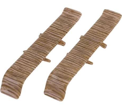 Соединитель для плинтуса DECONIKA (85 мм; 208 Дуб мокко; 2 шт.) Д-П85-С-Ф2 208 ДУБ МОК