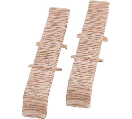 Соединитель для плинтуса DECONIKA (85 мм; 274 Сосна северная; 2 шт.) Д-П85-С-Ф2 274 СОС СЕВ