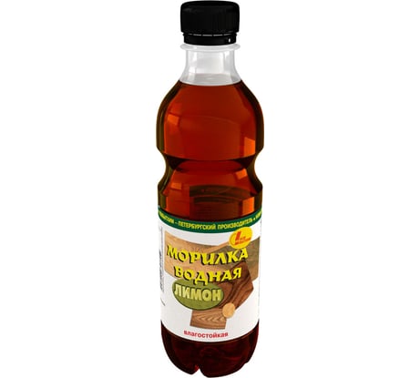 Водная морилка Новбытхим лимон, 0.5 л 912