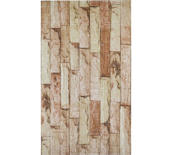 Мягкая самоклеящаяся 3D панель LAKO Камень кладка 15, рулон, 70x600 см LKD-16-05-FC78 LKD-16-05-FC78-RU