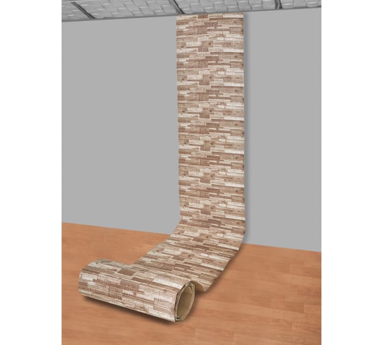 Мягкая самоклеящаяся 3D панель LAKO Деревянная кладка 8, рулон, 70x600 см LKD-16-05-AD54 LKD-16-05-AD54-RU