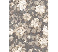 Панно LB CERAMICS FIORI GRIGIO 1608-0116 (многоцветный; комплект из 4-х шт. 20х60 см) СК000031535