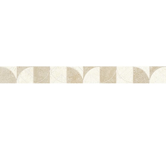 Бордюр LB CERAMICS Лиссабон 1504-0427 (бежевый; 4.5х45 см; 1 шт.) СК000036855
