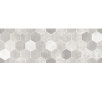 Декор LB CERAMICS Гексацемент 1064-0294 (серый; 20х60 см; 7 шт.; площадь упаковки 0,84 кв.м) СК000032985