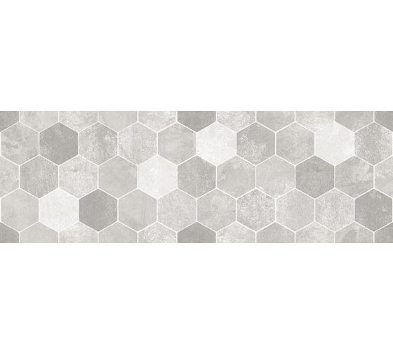 Декор LB CERAMICS Гексацемент 1064-0294 (серый; 20х60 см; 7 шт.; площадь упаковки 0,84 кв.м) СК000032985