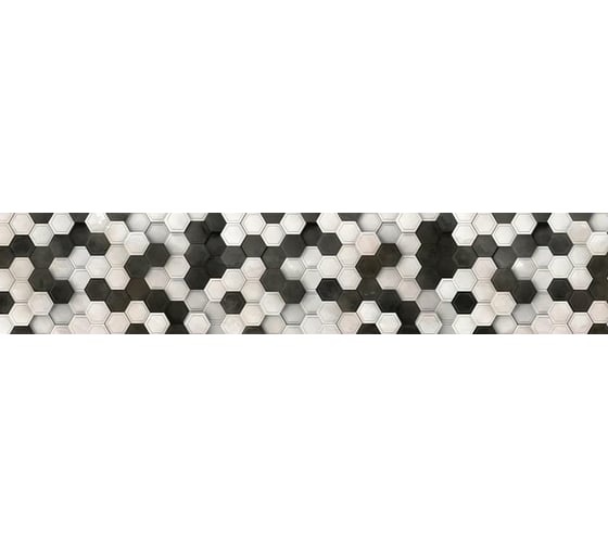 Панель для кухонного фартука ФАРТУКОФФ глянцевая "ФФ - 511",, 3000x600x1,0 мм, Фотопечать 35015110403