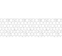 Панель для кухонного фартука ФАРТУКОФФ без дополнительного покрытия "ТП - Мрамор гексагон",, 4000x600x0,7 мм, Термоперевод 35010850104