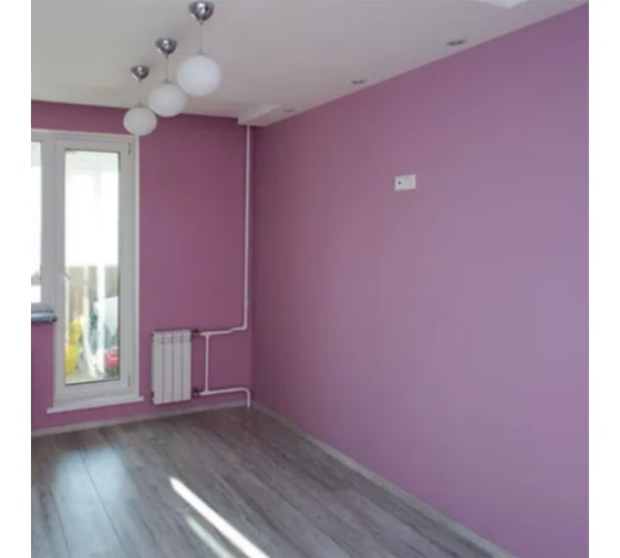 Акриловая краска DESSA DECOR Премьер без шагрени для стен и потолка, 0,9 кг 705585
