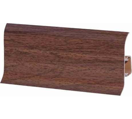 Напольный плинтус Центурион Lider 295 (62 мм; глянцевый; орех классический) 71369
