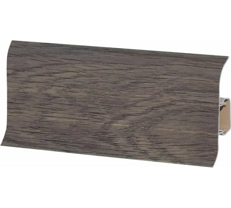Напольный плинтус Центурион Lider 323 (62 мм; глянцевый; вяз горный) 71315