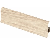 Напольный плинтус Центурион Lider 333 (62 мм; глянцевый; дуб сибирский) 71202