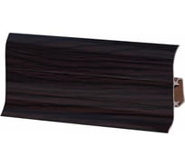 Напольный плинтус Центурион Lider 309 (62 мм; глянцевый; орех темный) 71322