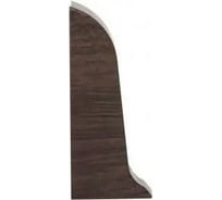 Заглушка для плинтуса Центурион Lider 176-зп (62 мм; правая; матовая; дуб шоколад) 71388