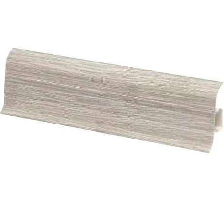 Напольный плинтус Центурион Lider 339 (62 мм; глянцевый; бамбук светлый) 71281