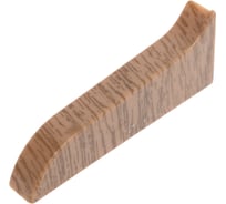 Заглушка для плинтуса Центурион Lider 308-зл (62 мм; левая; глянец; вереск классический) 71223