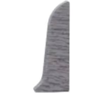 Заглушка для плинтуса Центурион Lider 320-зл (62 мм; левая; глянец; дуб темно-серый) 71418