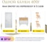 Краска для мебели и декора ATURI Design Меловой бархат mia оливия, 0.4 кг T1-00010812 25