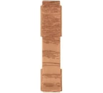 Соединитель для плинтуса Центурион Lider 301-ст (62 мм; глянец; дуб светло-коричневый) 71401